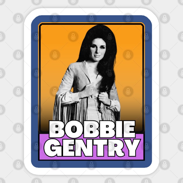 Bobbie gentry (80s retro) Sticker by GorilaFunk